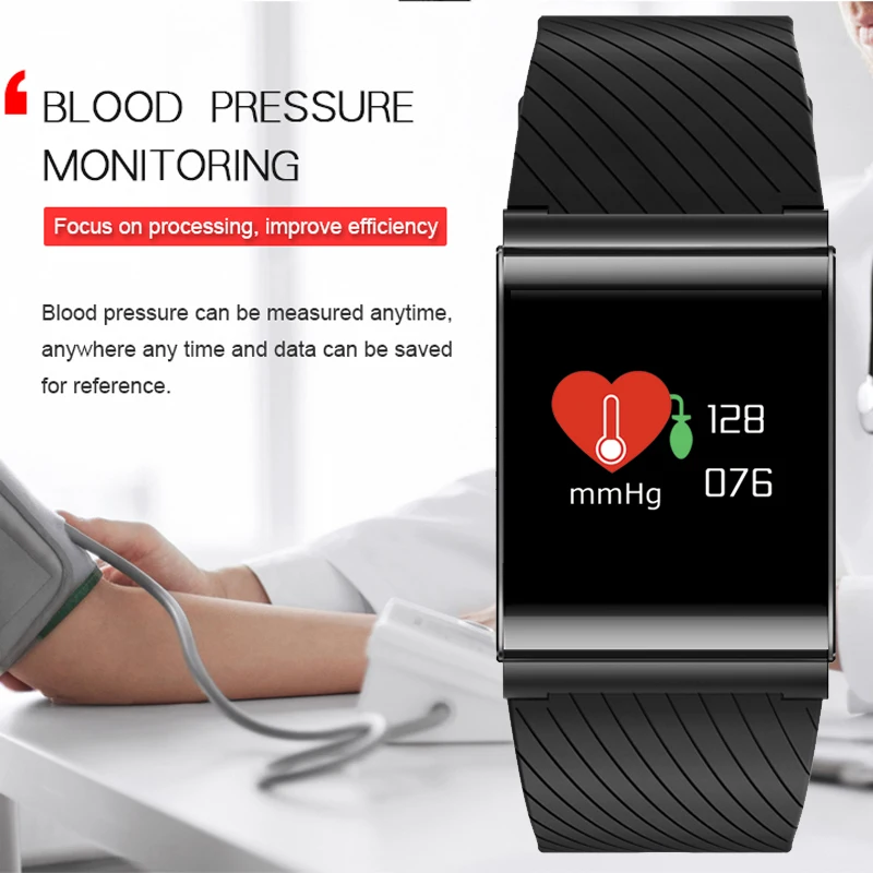 BANGWEI Топ Luxus Marke фитнес Смарт-браслет Wasserdicht Bluetooth Smart Uhr Herz Rate blutdrack монитор повязки +