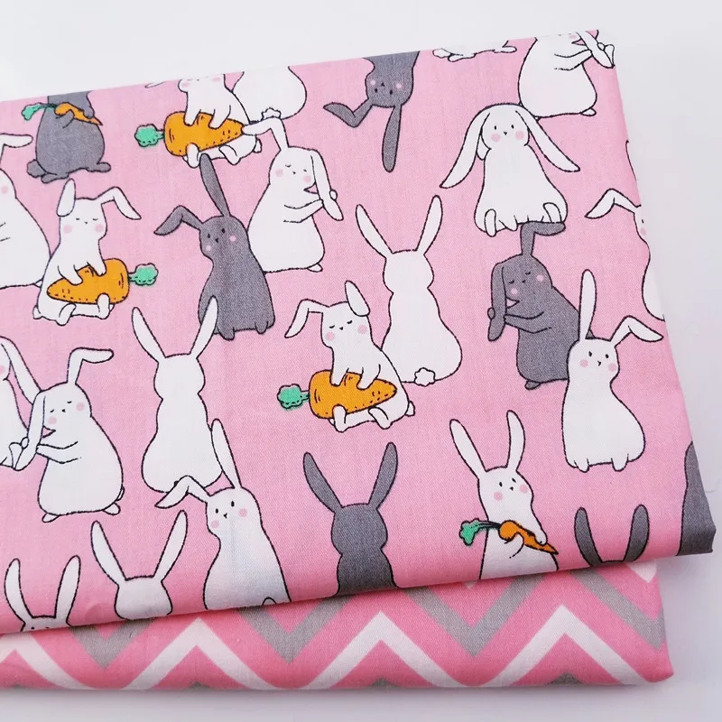 Kids Twill Cotton Fabric Printed Patchwork Cloth for DIY Sewing Quilting Fat Quarters Material For Baby&ampChild | Дом и сад