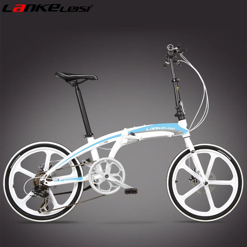 Высококачественный 20-дюймовый складной велосипед передний и задний дисковый