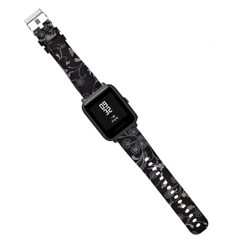 Силиконовый ремешок для часов Huami Amazfit Bip Youth Watch защитный чехол защитная рамка+ браслет для Amazfit Bip аксессуар