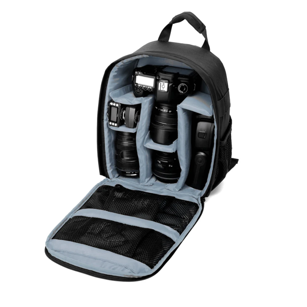 Andoer 13 x 10.4 4.9 Camera Bag Waterproof DSLR Backpack Inch Size for Cameras Flashes Tripod Other Accessories | Электроника