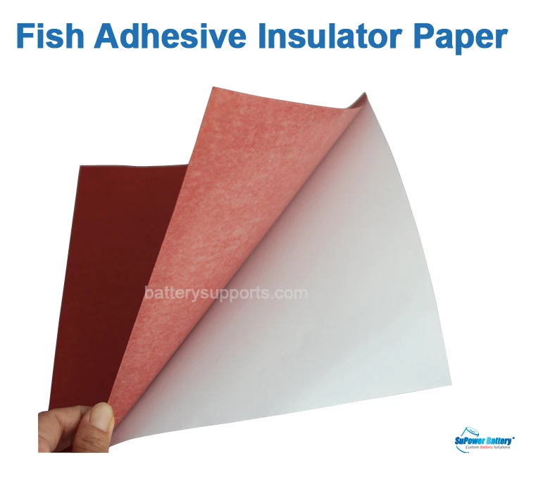 SuPower 8 шт. рыба клейкая бумага электрическая батарея упаковка изоляционные 24*24*0 03