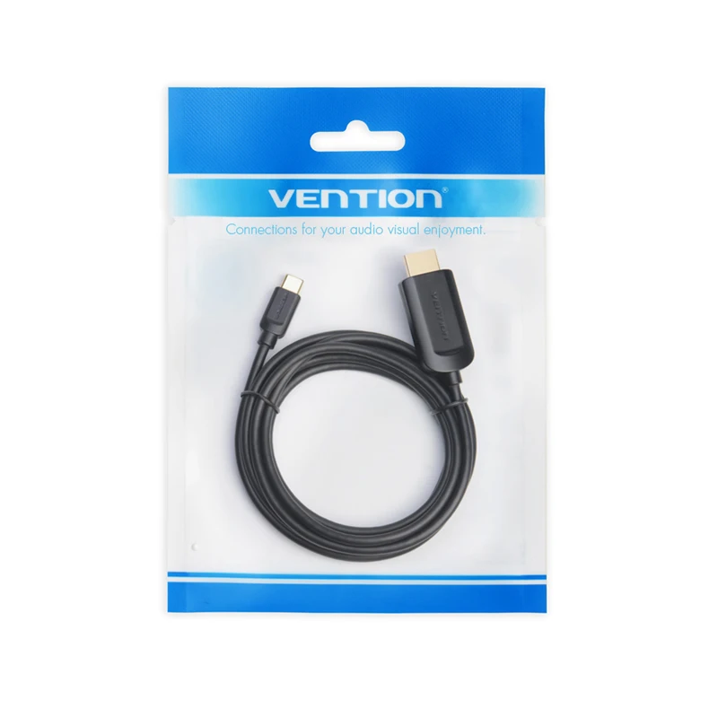 Кабель Vention USB C HDMI Type к Thunderbolt 3 адаптер для Huawei Mate20 P20 Pro MacBook Samsung GalaxyS10/S9 usb c