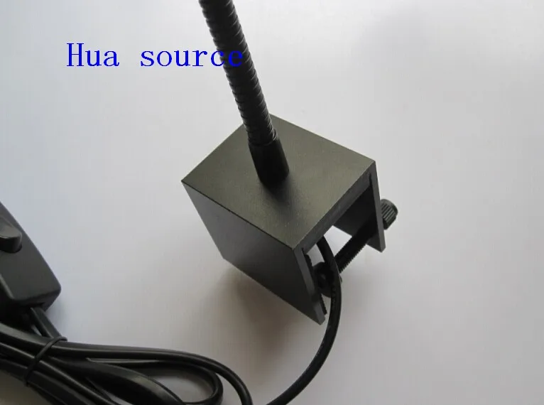 Светодиодное освещение для аквариума лампа с воротником гусиная шея морского