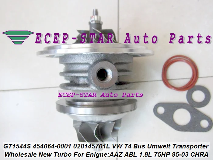 Турбокартридж CHRA Core GT1544S 454064 5002S 0002 028145701L LX для VW T4 BUS Transporter AAZ ABL 1.9L бесплатная
