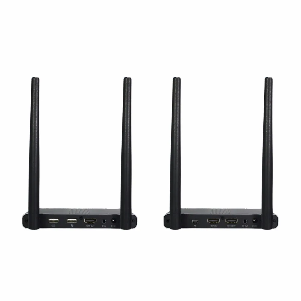 Беспроводной HDMI аудио передатчик приемник 1080P WIFI 1 4 KVM удлинитель с поддержкой ИК