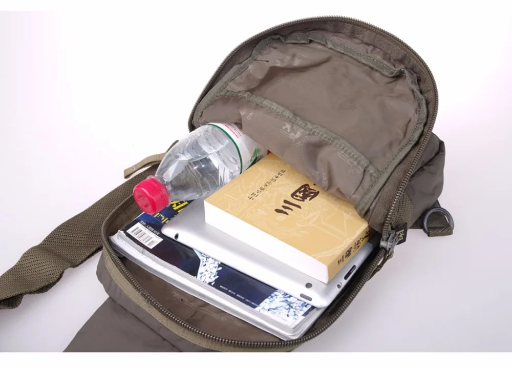 Мужской рюкзак из водонепроницаемой ткани Оксфорд нагрудная сумка мессенджер