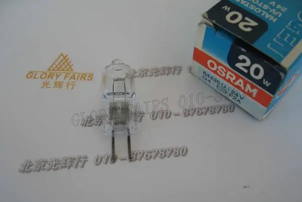 Галогенная лампа 64435 U HALOSTAR 24 В 20 Вт 2800K G4|osram halostar|halogen lamphalogen lamp 20w |
