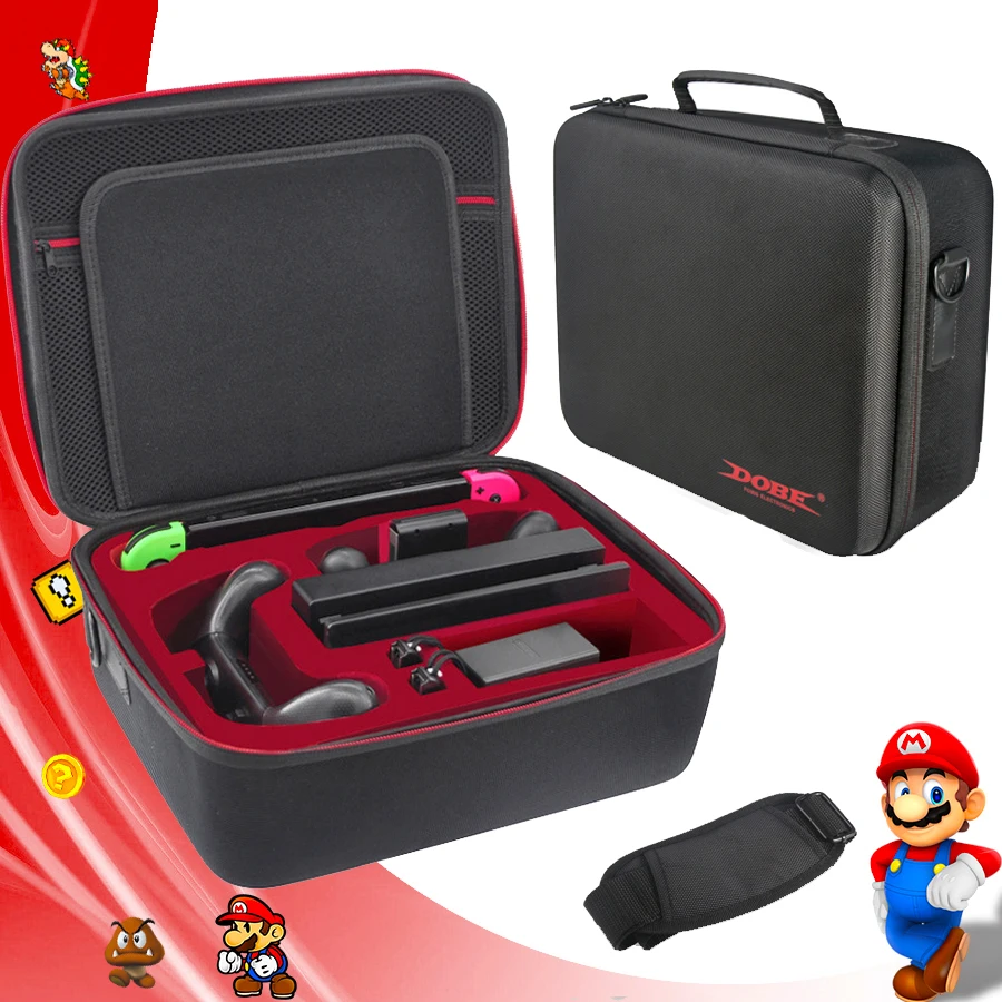 Аксессуары для Nintendo Switch портативная большая сумка переноски защитный чехол