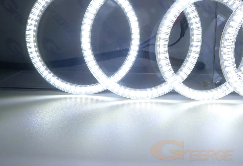 Для Mitsubishi Lancer Evo 7 8 9 2002-2007 отличный 6 шт. smd led angel eyes kit очень яркий DRL