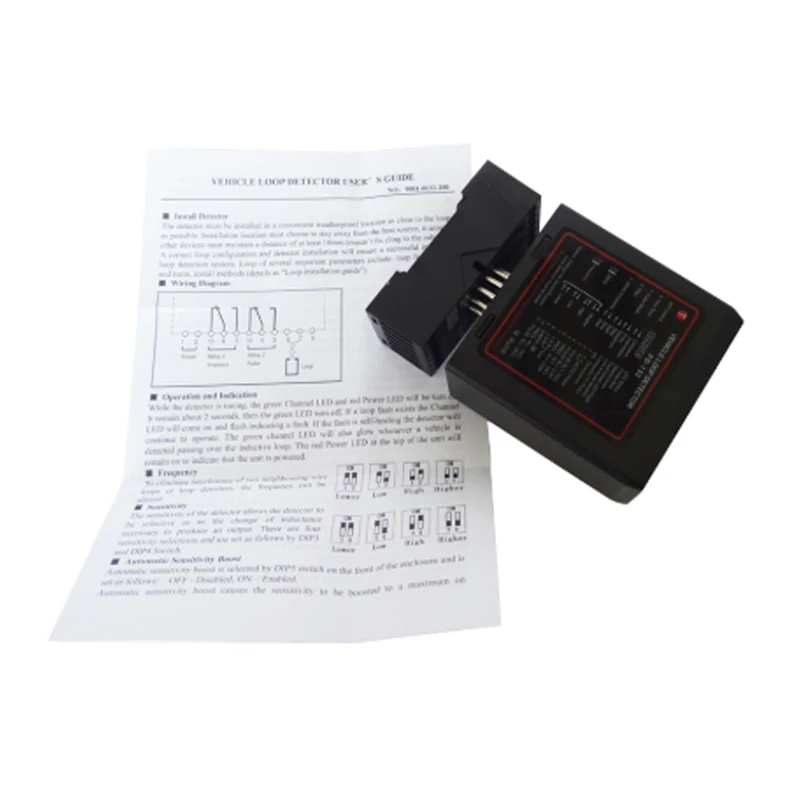 Детектор петли ворот магнитный автомобильный шлейфовый детектор для контроля стояночного барьера, подсчета транспортного средства, автоматические ворота и двери