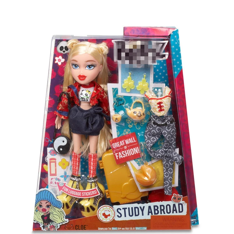 Bratz обучение за рубежом кукла-Cloe в Китае девушка играть дом игрушки девушки подарок на день рождения