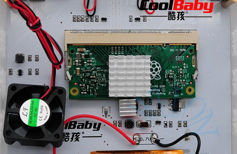 DIY 5,0 дюймов HD ips экран Ручной игровой плеер с Raspberry pi компьютерный модуль 3 Lite игровая консоль встроенный более 15000 игр