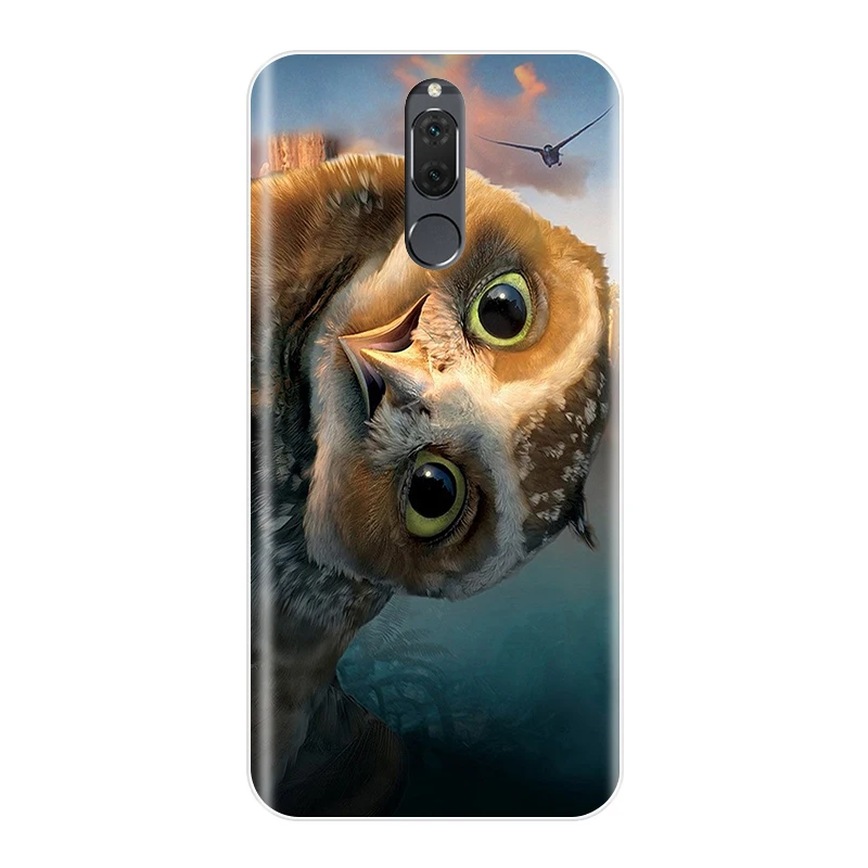 No.17 Чехол для телефона huawei Nova Smart Lite, Мягкая силиконовая задняя крышка из ТПУ с милым котиком для huawei Nova 2i 3E 2 Lite Plus чехол - Цвет: No.17
