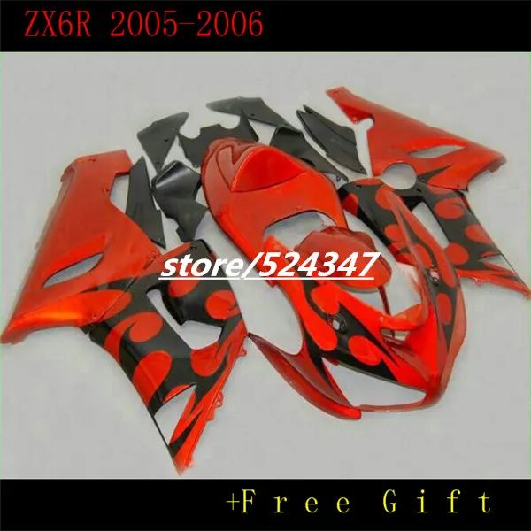 Характеристики рынка производители ZX6R 05 06 636 2005 2006 гладкие красные чернила для