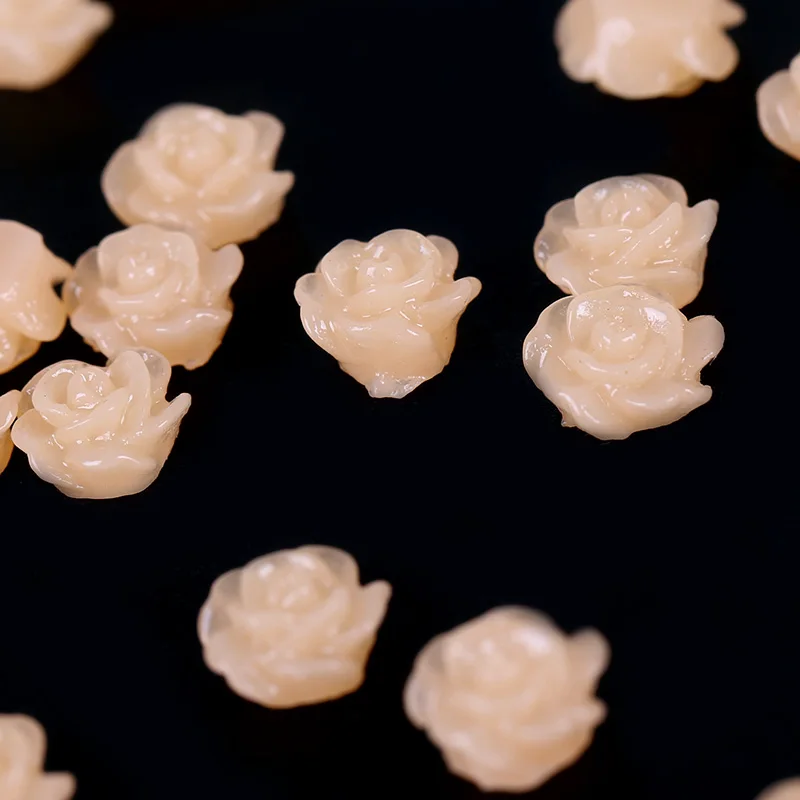 3d украшения для ногтей полимерные наклейки маникюра цветок розы очаровательные