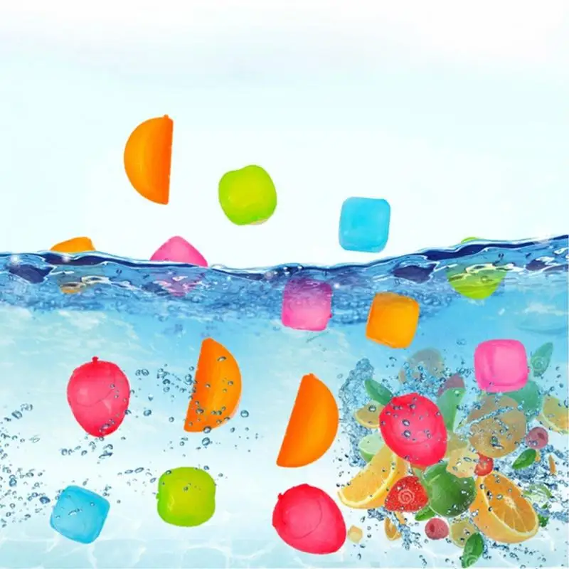 6 шт. фруктовые квадратные кубики льда пищевой ПНД пластиковые многоразовые