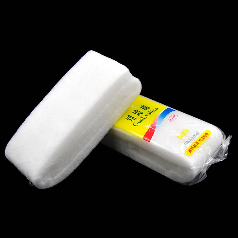 Аквариумный фильтр из биохимического хлопка для фильтрации пресных и соленых