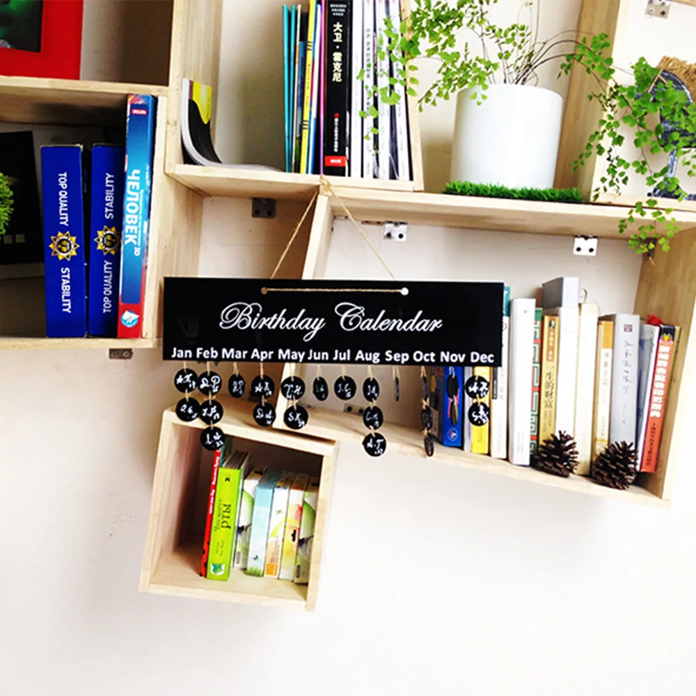 Funlife высококлассные сделай сам Семейный календарь открытка на день рождения