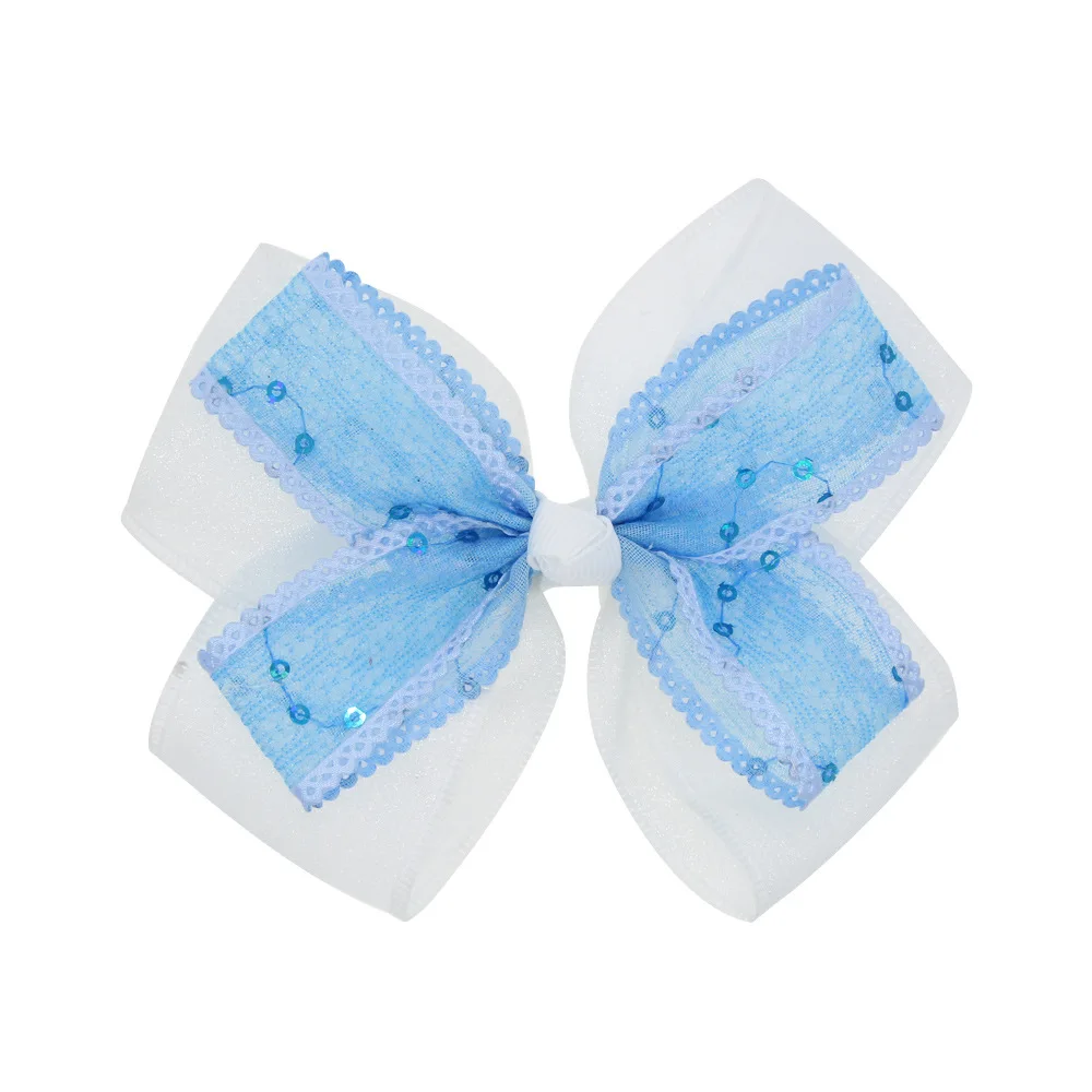 1 Piece MAYA STEPAN Children Fashion Cute Bow Knot Transparency Hair Clips Hairpins Baby Newborn Headwear Barrettes | Детская одежда и