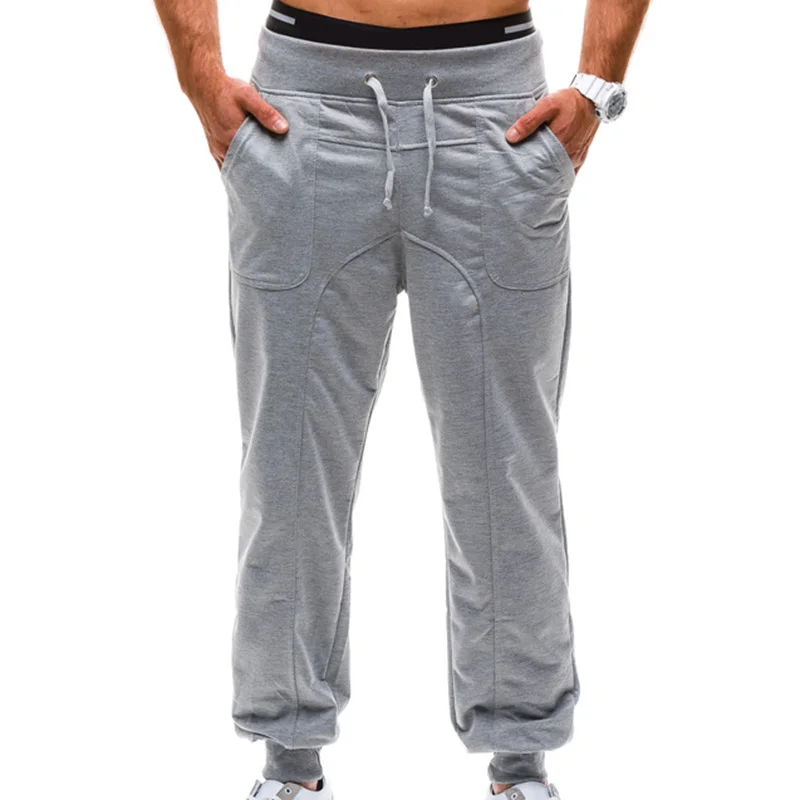 

Nice Vogue New Fashion Thin Section Pants Men Casual Trouser Jogger Bodybuilding Fitness Sweat Time Limited Sweatpants