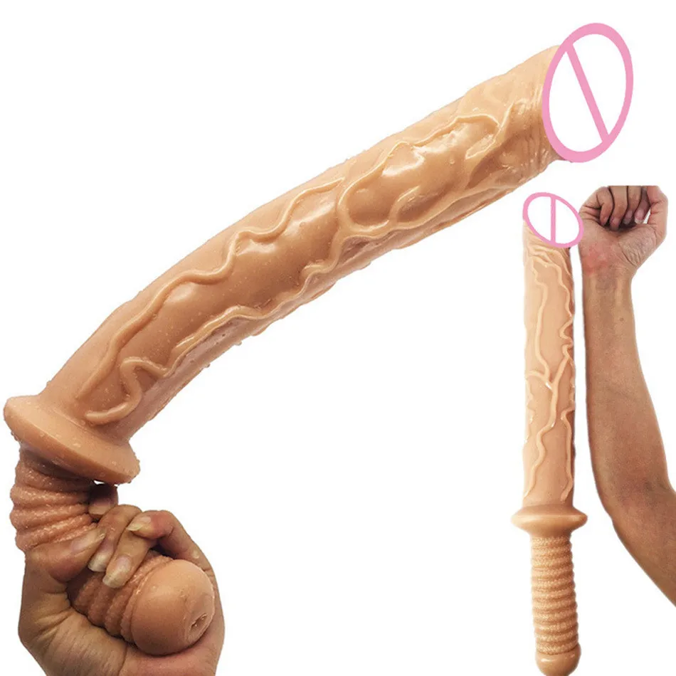 Имитация пениса фаллоимитатор для взрослых крупная имитация большого с ручкой