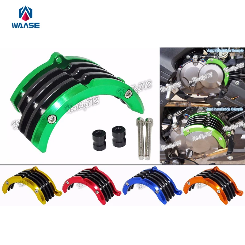 

Motorcycle Right Side Engine Clutch Guard Cover Protector For Kawasaki Z125 / Z125 Pro 2015 2016 2017