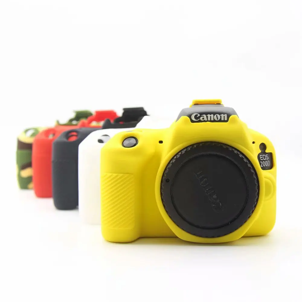 Сумка для камеры силиконовый резиновый чехол Canon 600D 650D 700D 80D 800D 200D 1500D 1300D 77D 70D 7D2 6D 5D3