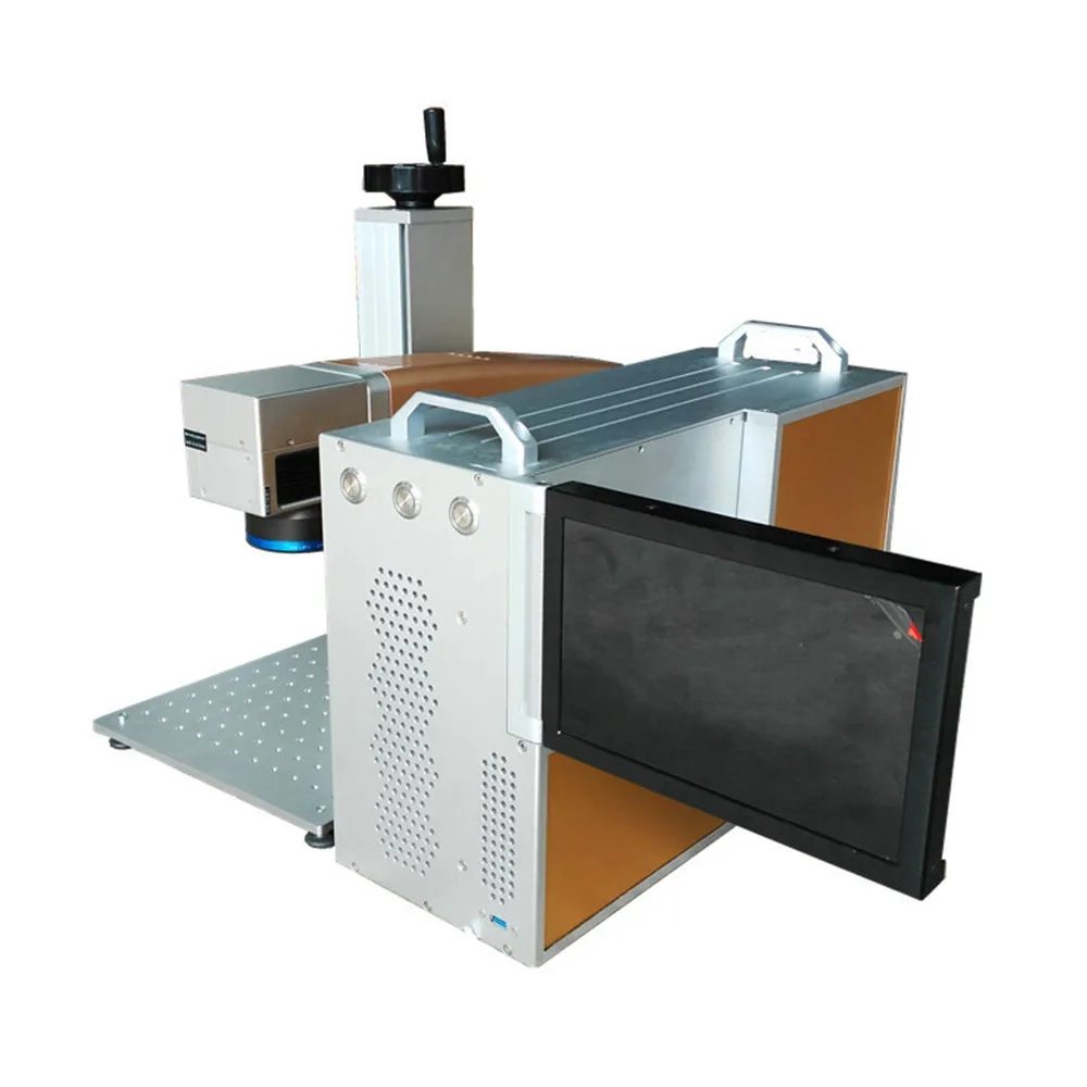 100 Вт портативная металлическая маркировочная машина для нанесения изображений