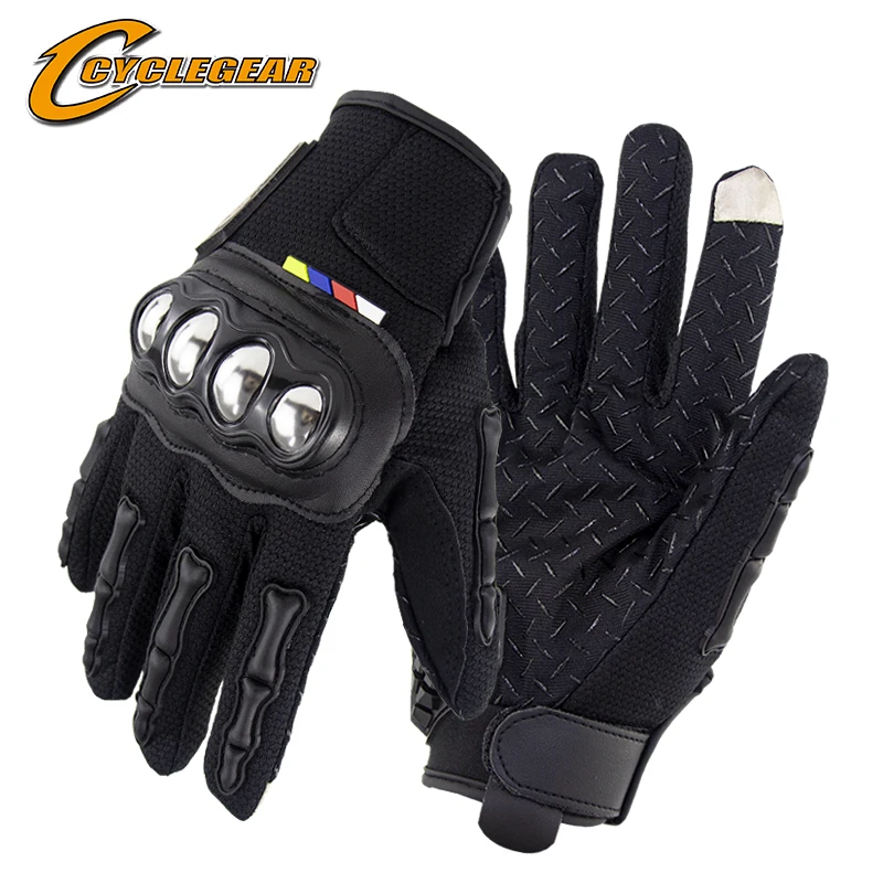CYCLEGEAR брендовые Мотоциклетные Перчатки Сенсорный Экран мотор велосипедные