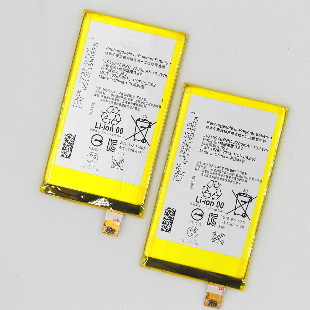Аккумуляторная батарея LIS1594ERPC для Sony Xperia Z5mini XA Ultra C6 F3216 F3215 F3216Xc Xmini F5321 Z5C Z5 compact 2700