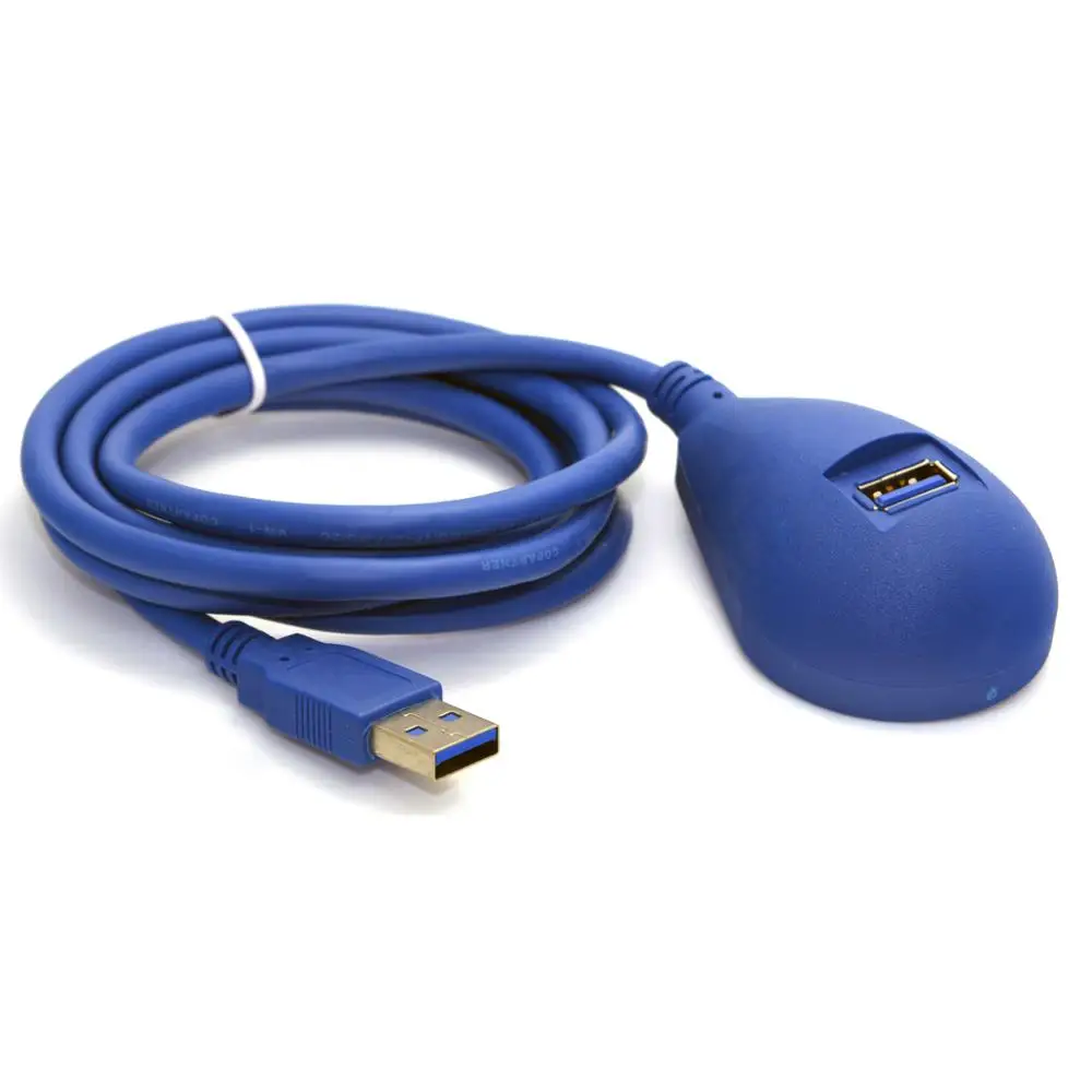 

Super Speed USB 3.0 Male to Female Extension Dock Station Docking Cable 1.5M