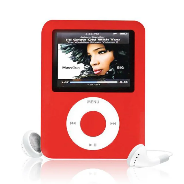 Красный 3TH 32GB MP3-плееры 1,8 дюймов fm-радио Голосовая электронная книга с функцией записи музыки мини-легкий плеер 6 цветов на выбор - Цвет: Красный