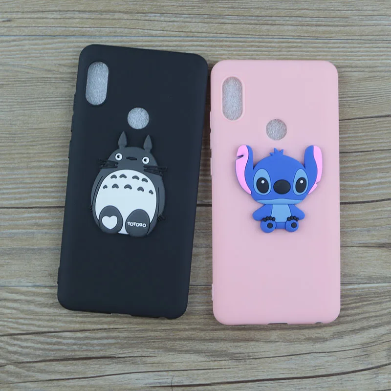 Милый мультфильм mi nnie чехол для Xiaomi A2 6X случаях стежка рисунок Hello Kitty ckey Cat Мягкая