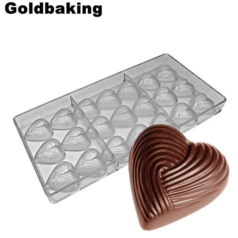 DIY шоколадные формы желе для выпечки лоток из поликарбоната шоколадная форма