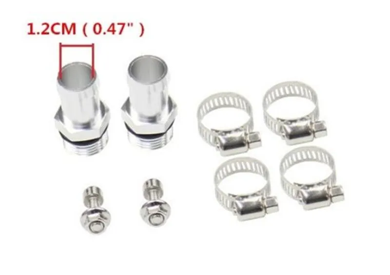 OSIAS серебристый алюминиевый баффлированный маслоуловитель резервуар для