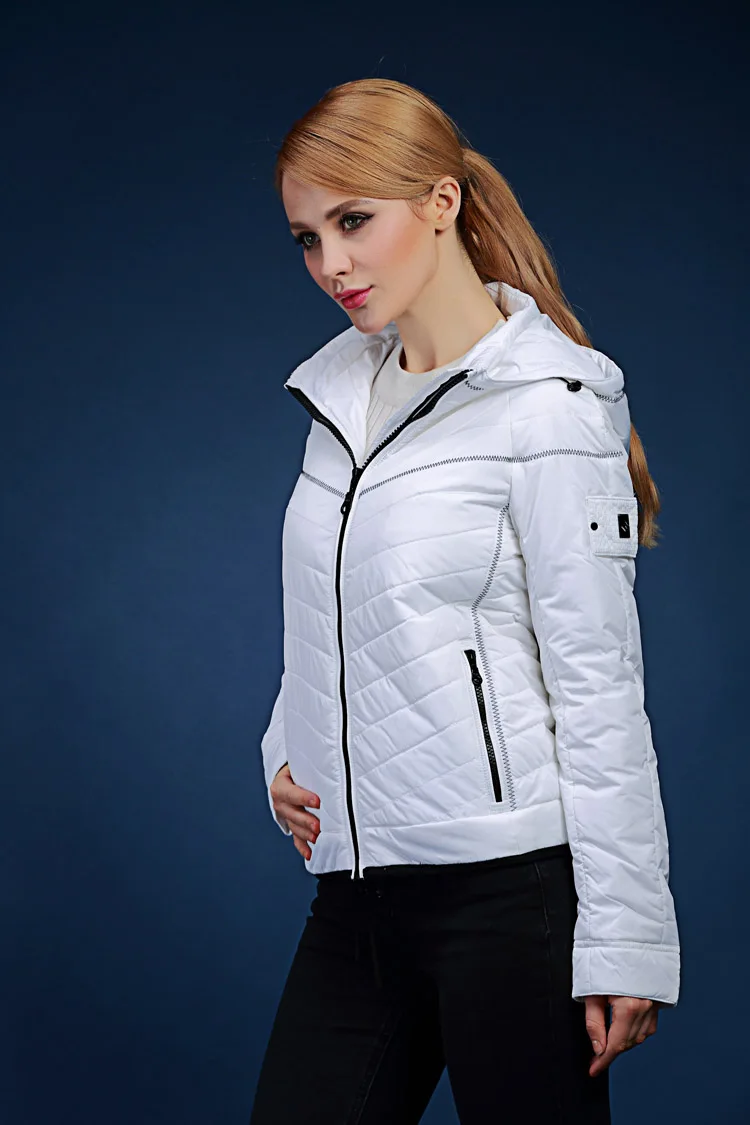 Куртка с хлопковой подкладкой осенняя и зимняя капюшоном v132|cotton-padded jacket
