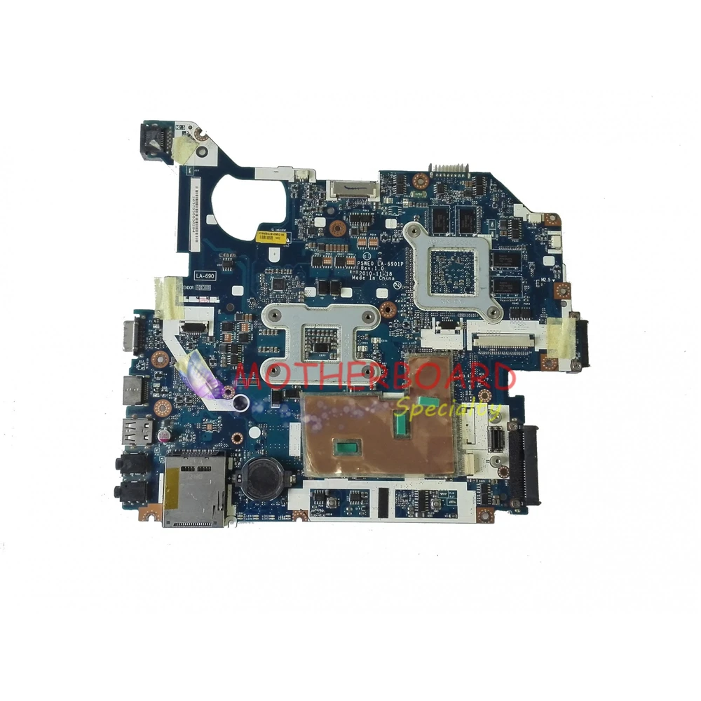 Vieruodis для acer Aspire 5750 5750G материнская плата ноутбука W/GT540M GPU mbag02002 MB. RAZ02.002 P5WE0 LA-6901P HM65 DDR3