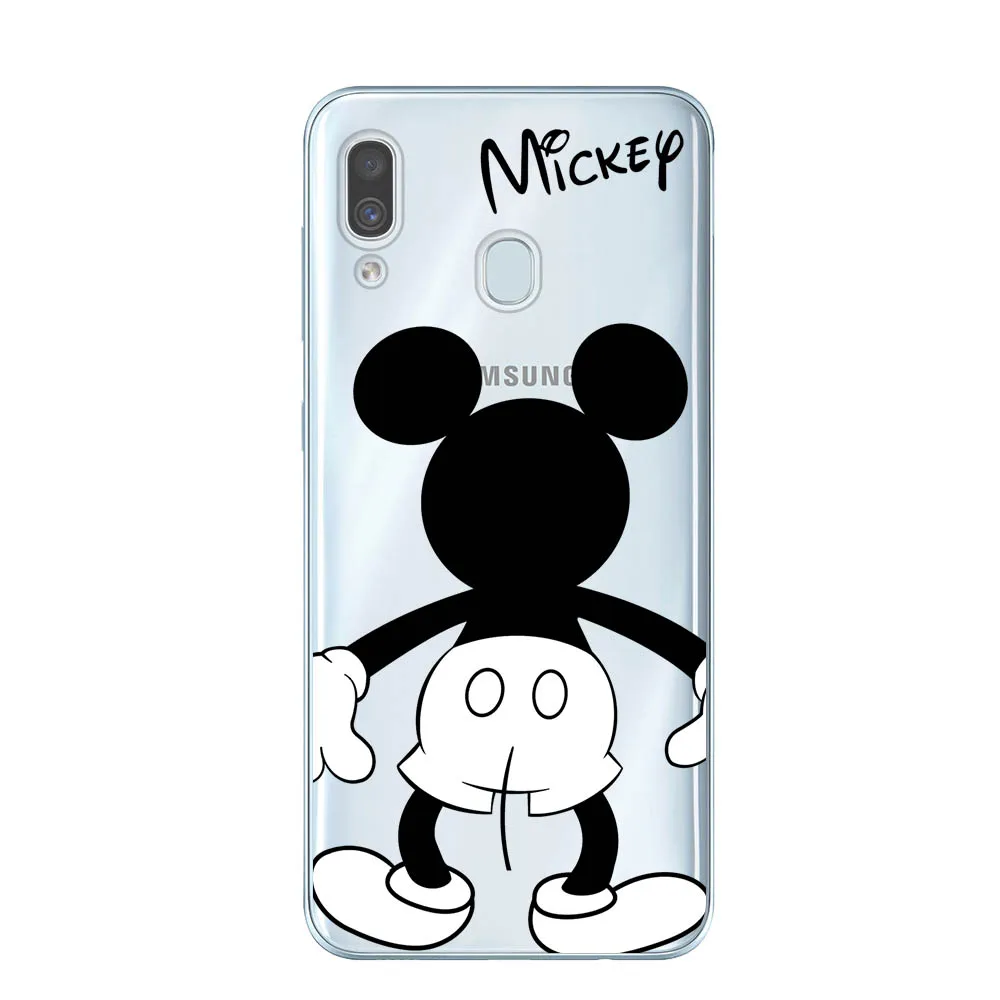 T5029 Чехол Minnie для samsung Galaxy A50 A505 6,", Мягкая силиконовая задняя крышка из ТПУ для телефона samsung A10 A20 A30 A40 A50 A70, чехол-бампер - Цвет: T5029