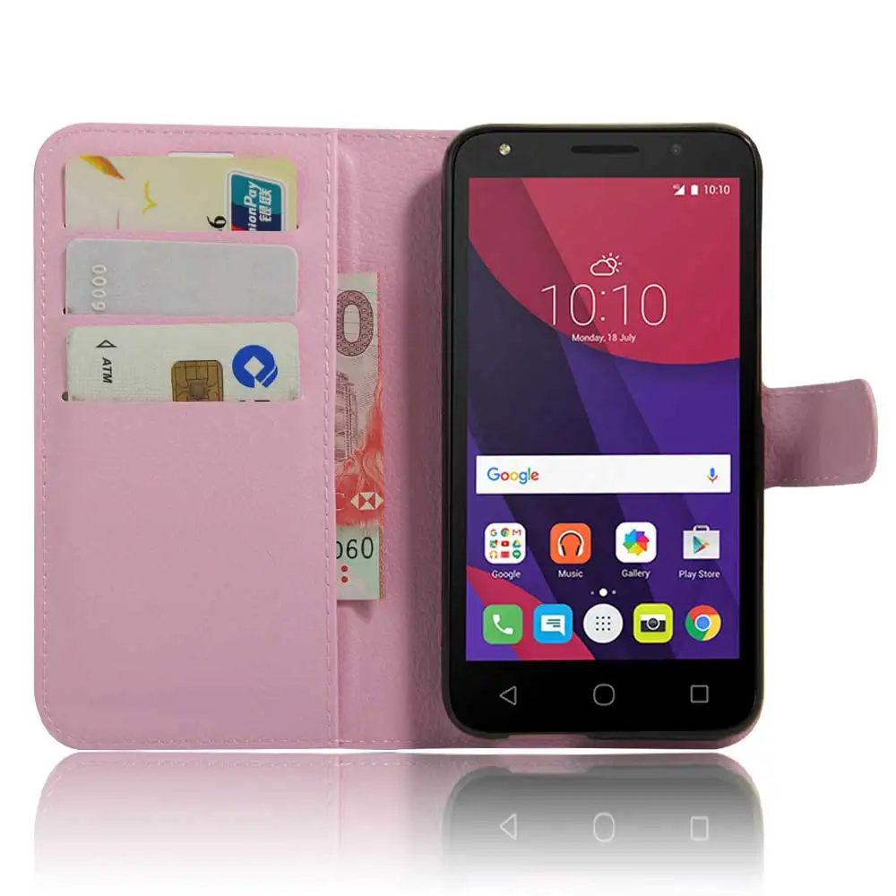 YINGHUI бумажник из искусственной кожи флип чехол для Alcatel Pixi 4 (5) 3g 5045X 5045D 5 0 дюймов