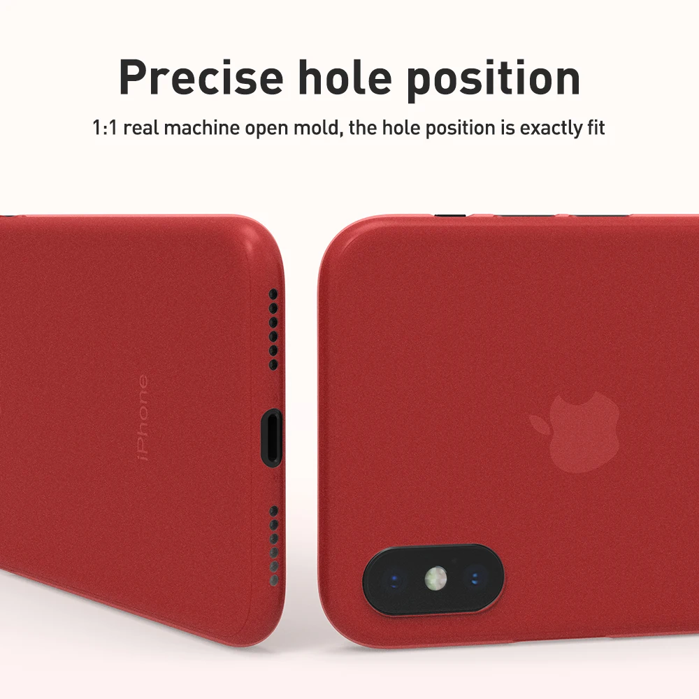 KEYSION Phone Case For iPhone Xs Max Xr X S R Xsmax Coque Ultra Thin Slim Frosted Cover iPhonexs iPhonex Fundas |