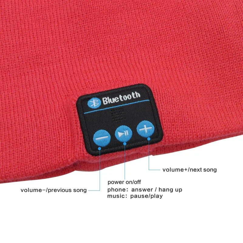 Горячая Мода беспроводные Bluetooth наушники Смарт гарнитура крышка унисекс победитель мягкая теплая шапка динамик микрофон музыка для телефона/ПК/ноутбука