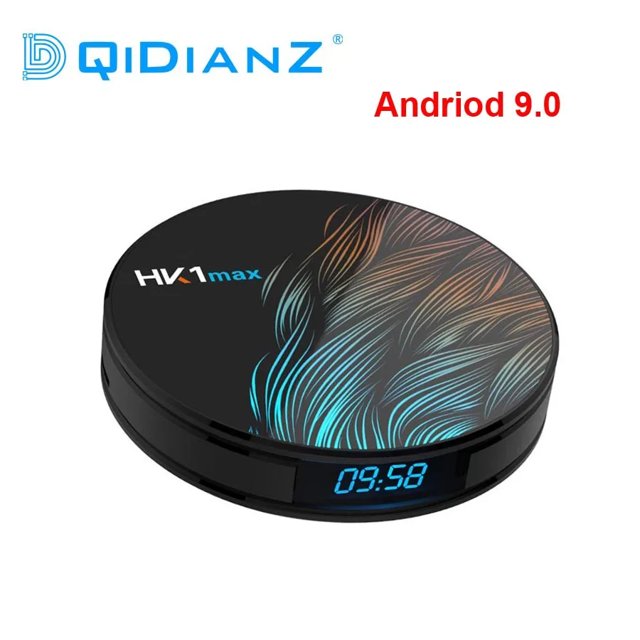 DQiDianZ Android 9,0 Смарт ТВ приставка HK1 MAX Мини Смарт ТВ приставка 2,4G/5G Wifi RK3318 четырехъядерный BT 4,0 приставка медиаплеер HK1MAX