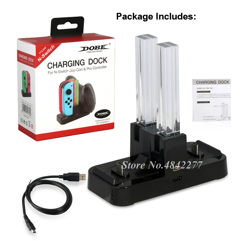 Интимные аксессуары для переключателей Joycon Dual Pro контроллер зарядное устройство