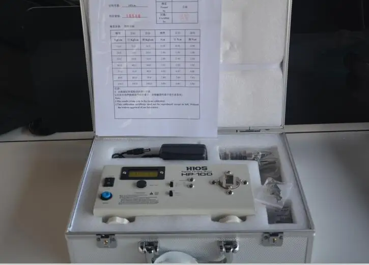 HP-100 цифровой измеритель крутящего момента Отвертка/гаечный ключ