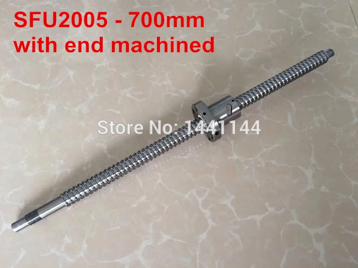 

SFU2005- 700mm Ball screw + end machining for BK/BF15 standard processing