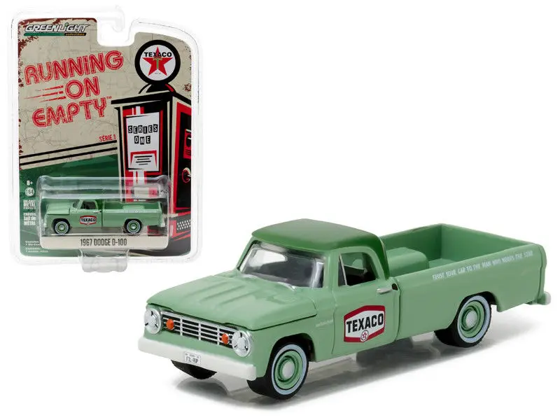 GreenLight 1:64 1967 Dodge D 100 сплав игрушечный автомобиль игрушки для детей литья под