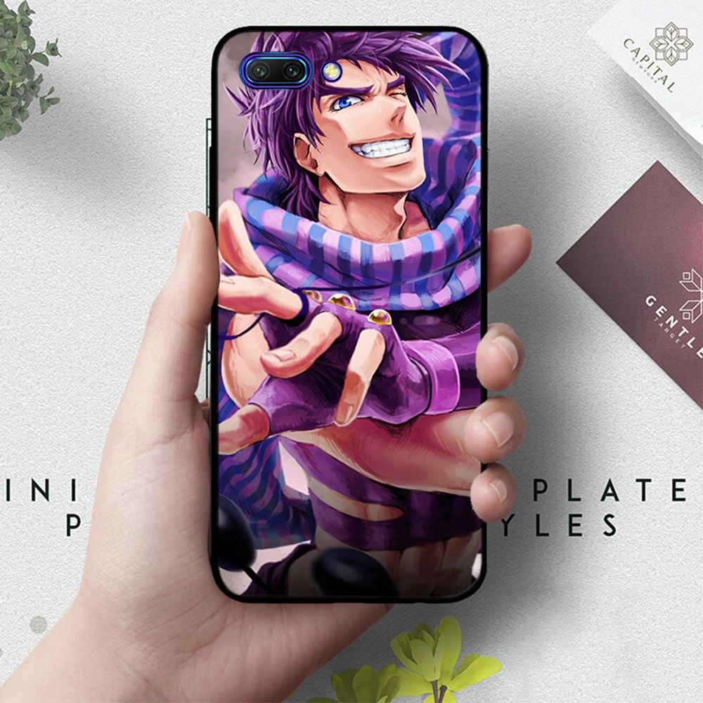 6 JoJo Необычные Приключения популярный пользовательский силиконовый чехол для huawei honor 6A 7A Pro 7X8 Lite 8X 8C 9 Note 10 View 20 9X - Цвет: 6