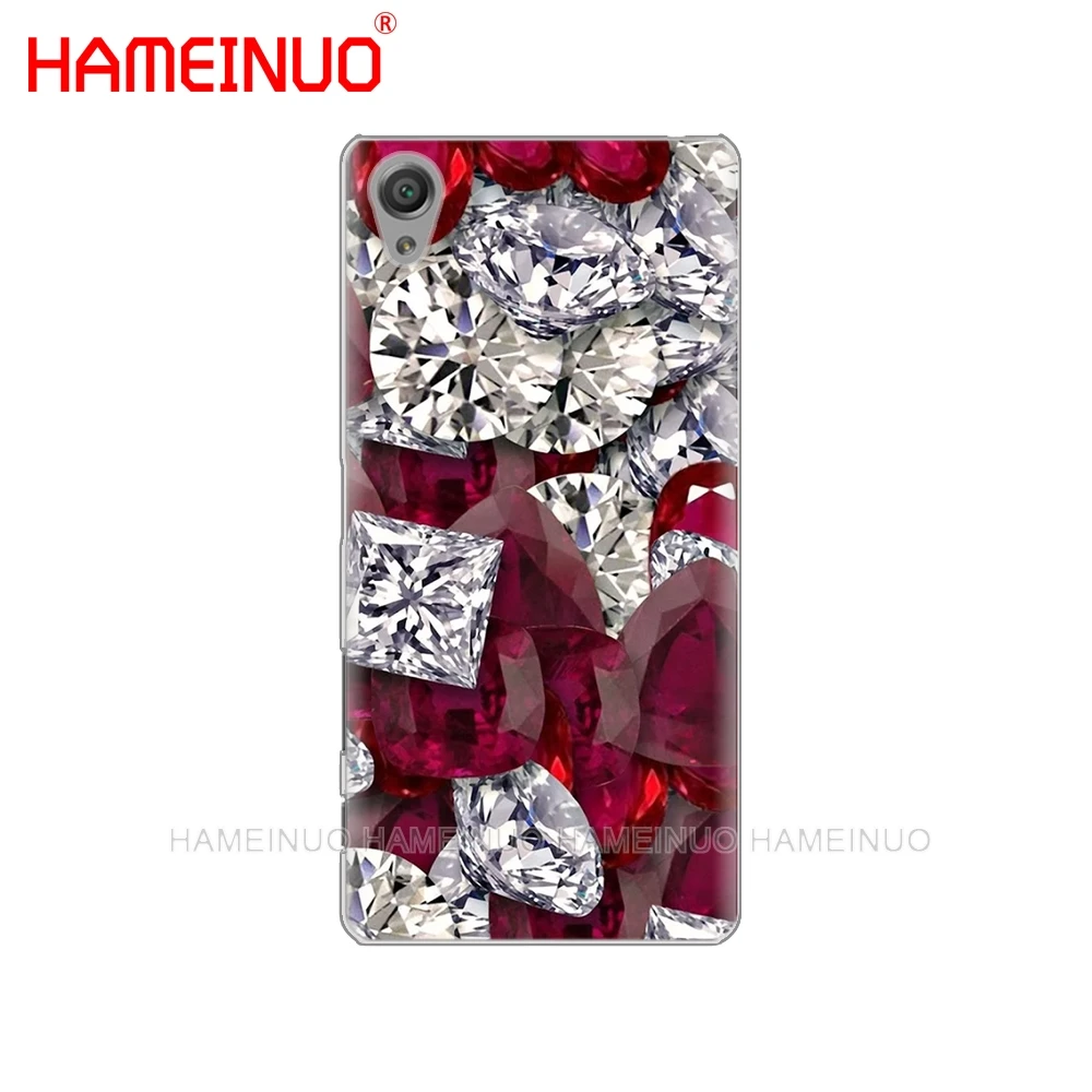 HAMEINUO Хрустальная крышка с бриллиантами чехол для телефона для sony xperia C6 XA1 XA2 XA ULTRA X XP L1 L2 X XZ1 compact XR/XZ PREMIUM - Цвет: 81303