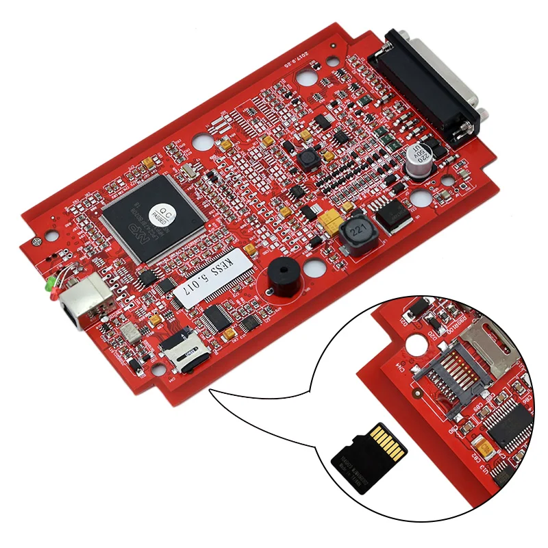 RED PCB HW V5.017 KESS V2 OBD2 менеджер Тюнинг Комплект V2.47 использовать онлайн Мастер
